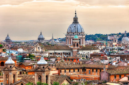 Roofs & Cityscape of Rome, Italy Photograph Print 100% Australian Made