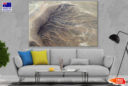Grey White Abstract Design Print 100% Australian Made