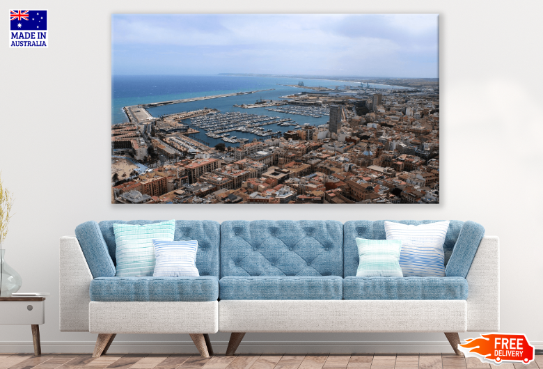 Spain Port of Alicante Print 100% Australian Made