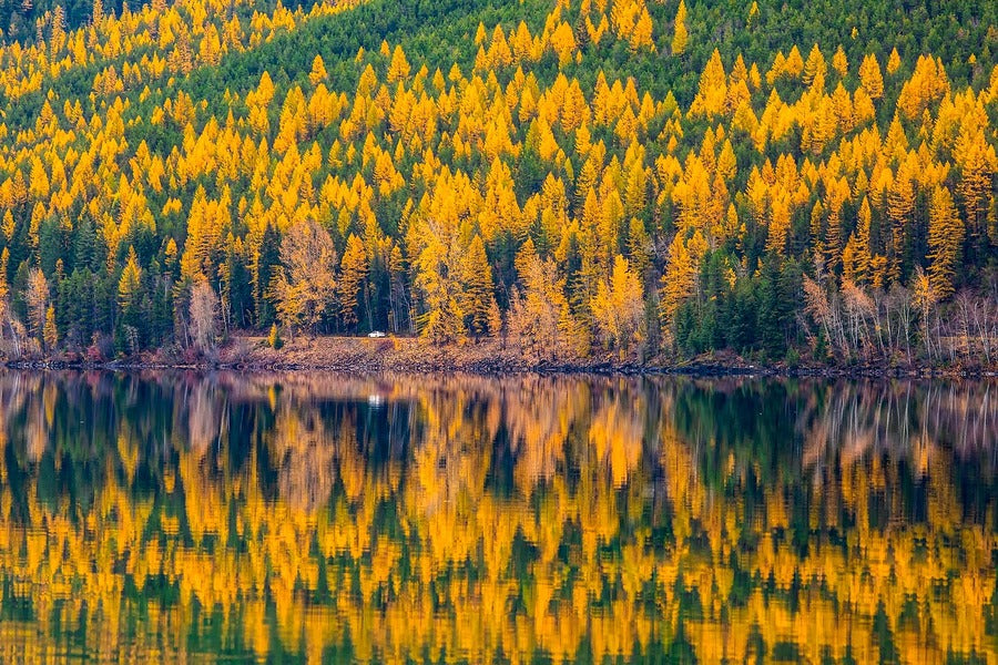 Glacier National Park Autumn Photograph Print 100% Australian Made
