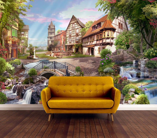 Wallpaper Murals Peel and Stick Removable Nature & building High Quality