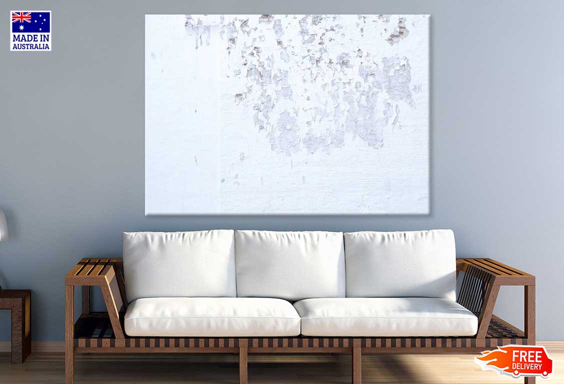 Grey White Abstract Design Print 100% Australian Made