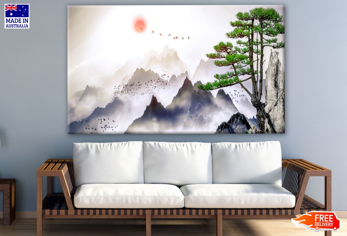 Landscape Scenery Painting Print 100% Australian Made