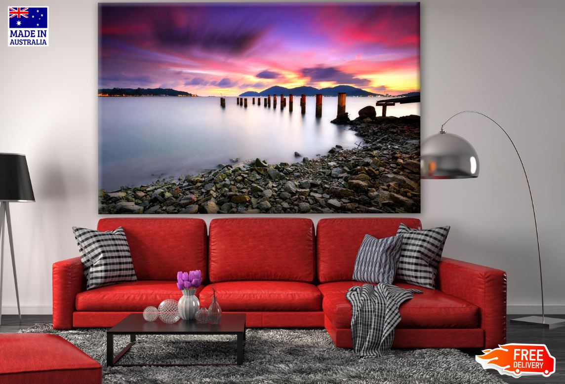 Stunning Bridge at Sunset Photograph Print 100% Australian Made