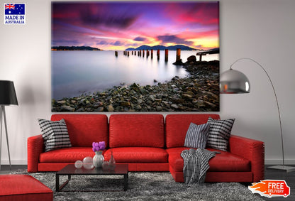 Stunning Bridge at Sunset Photograph Print 100% Australian Made