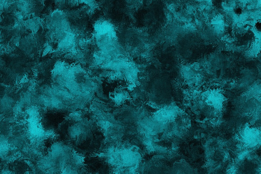 Blue Black Abstract Design Print 100% Australian Made