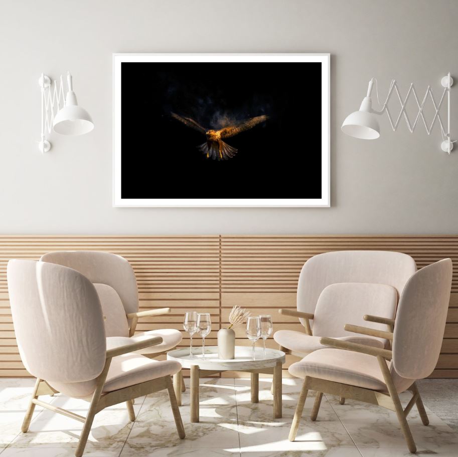 Flying Pheonix Abstract Design Home Decor Premium Quality Poster Print Choose Your Sizes