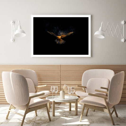Flying Pheonix Abstract Design Home Decor Premium Quality Poster Print Choose Your Sizes