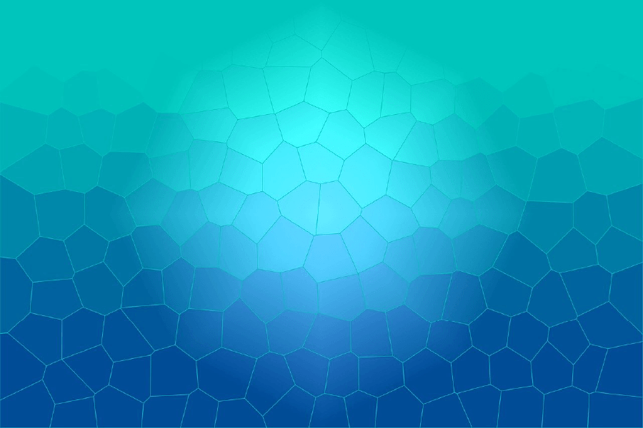 Blue Abstract Design Print 100% Australian Made