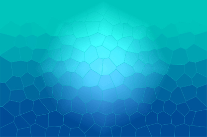 Blue Abstract Design Print 100% Australian Made