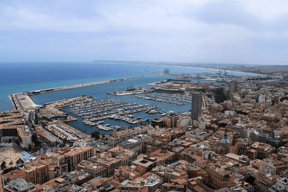 Spain Port of Alicante Print 100% Australian Made
