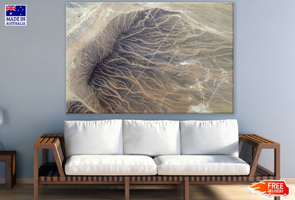 Grey White Abstract Design Print 100% Australian Made