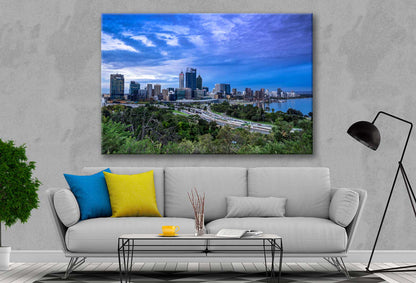 Bella Home Perth in the Blue Hour Photograph Print Canvas Ready to hang
