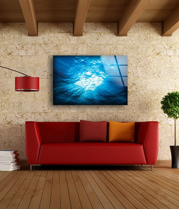 Sea Scenery Photograph Acrylic Glass Print Tempered Glass Wall Art 100% Made in Australia Ready to Hang