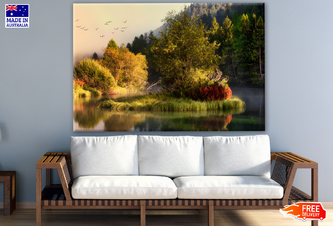 Forest & Lake Photograph Print 100% Australian Made