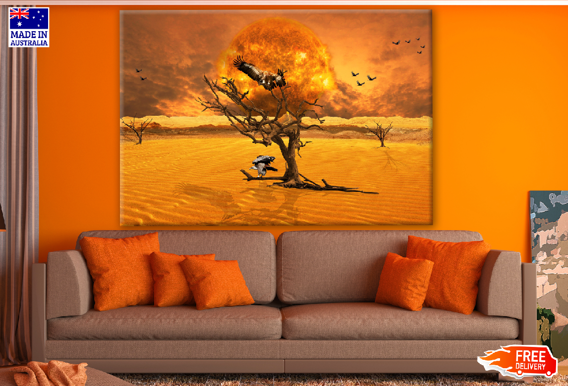 Eagles & Tree Photograph Print 100% Australian Made