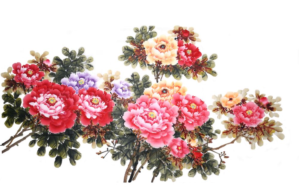 Colourful Flowers Watercolour Painting Print 100% Australian Made