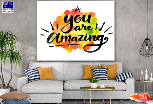 Quote Watercolour Painting Print 100% Australian Made