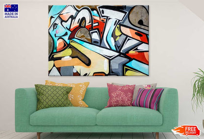 Colorful Wall Art Abstract Design Print 100% Australian Made