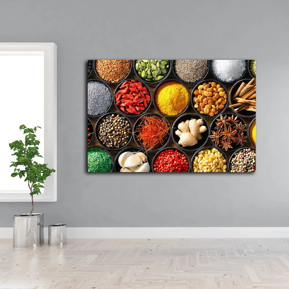 Spices Closeup Photograph Acrylic Glass Print Tempered Glass Wall Art 100% Made in Australia Ready to Hang