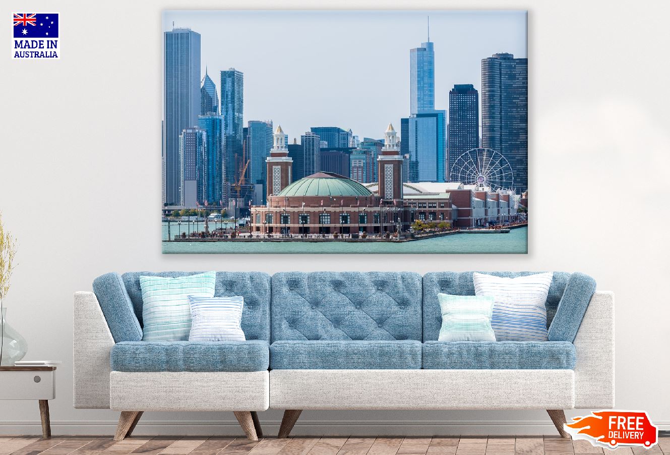 Navy Pier Chicago, Illinois, United States Photograph Print 100% Australian Made