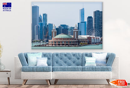 Navy Pier Chicago, Illinois, United States Photograph Print 100% Australian Made