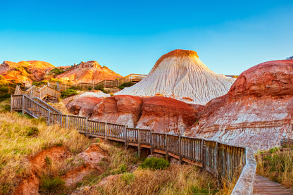 Hallett Cove Sugarloaf at Sunset Scenery View Home Decor Premium Quality Poster Print Choose Your Sizes