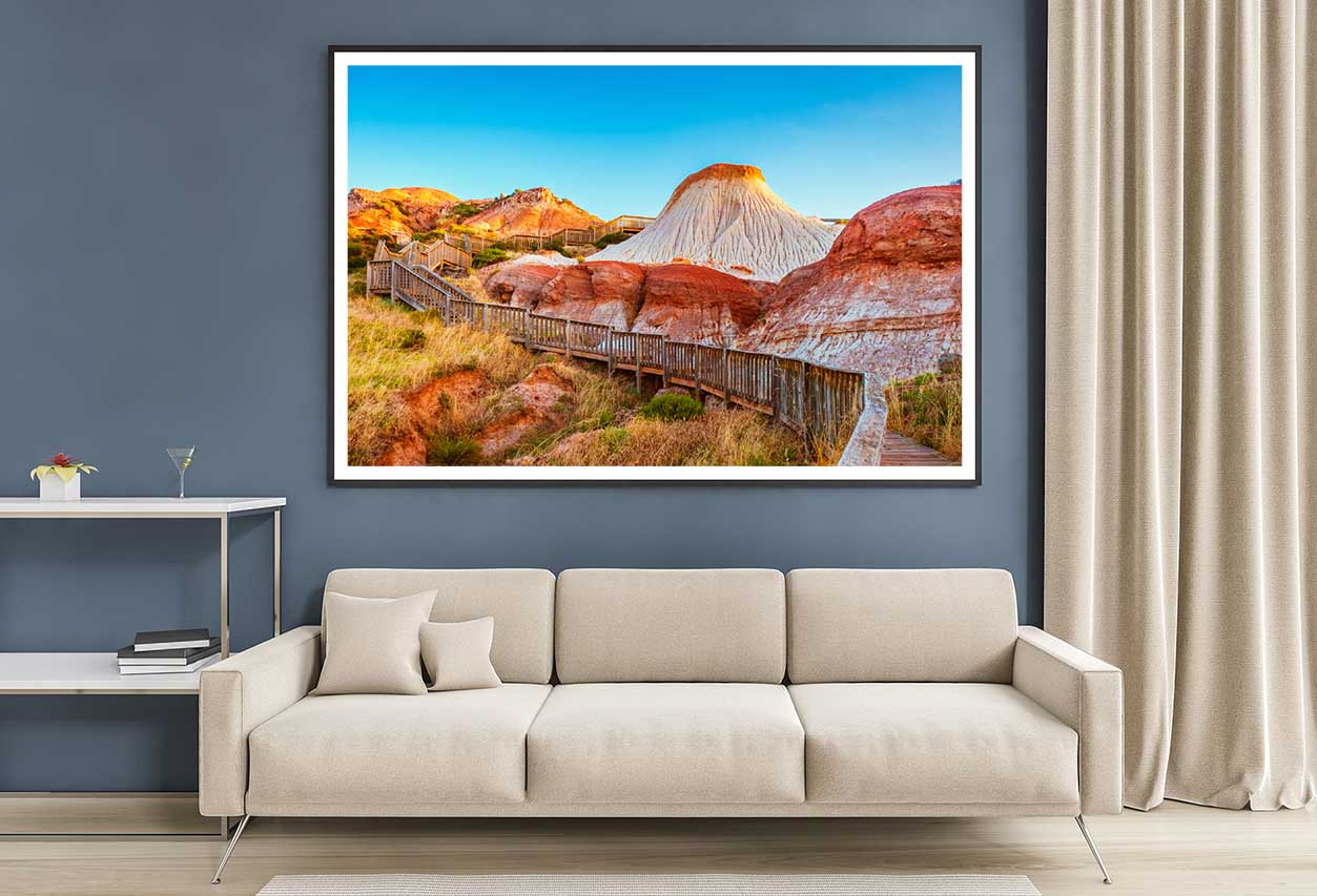 Hallett Cove Sugarloaf at Sunset Scenery View Home Decor Premium Quality Poster Print Choose Your Sizes