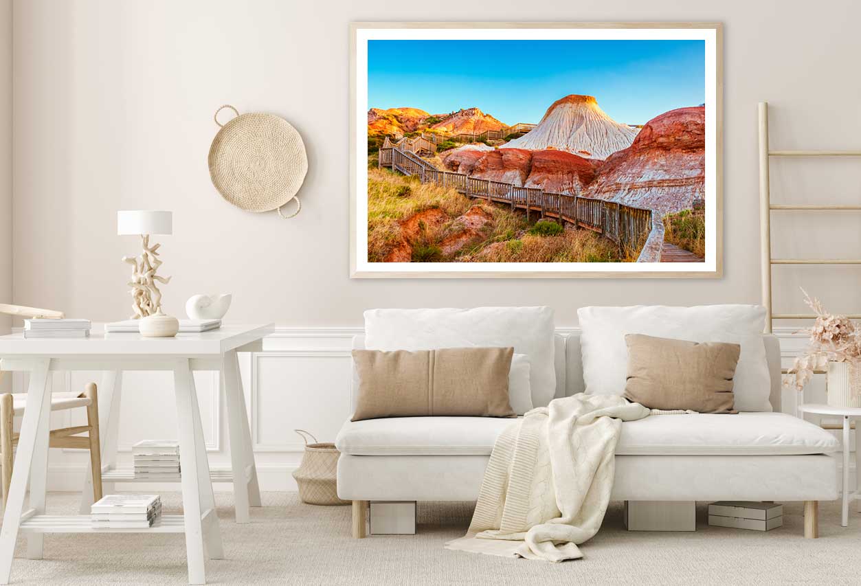 Hallett Cove Sugarloaf at Sunset Scenery View Home Decor Premium Quality Poster Print Choose Your Sizes
