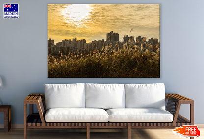 South Korea Capital City, from an Hill Photograph Print 100% Australian Made