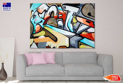 Colorful Wall Art Abstract Design Print 100% Australian Made