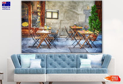 Cafe Painting Print 100% Australian Made