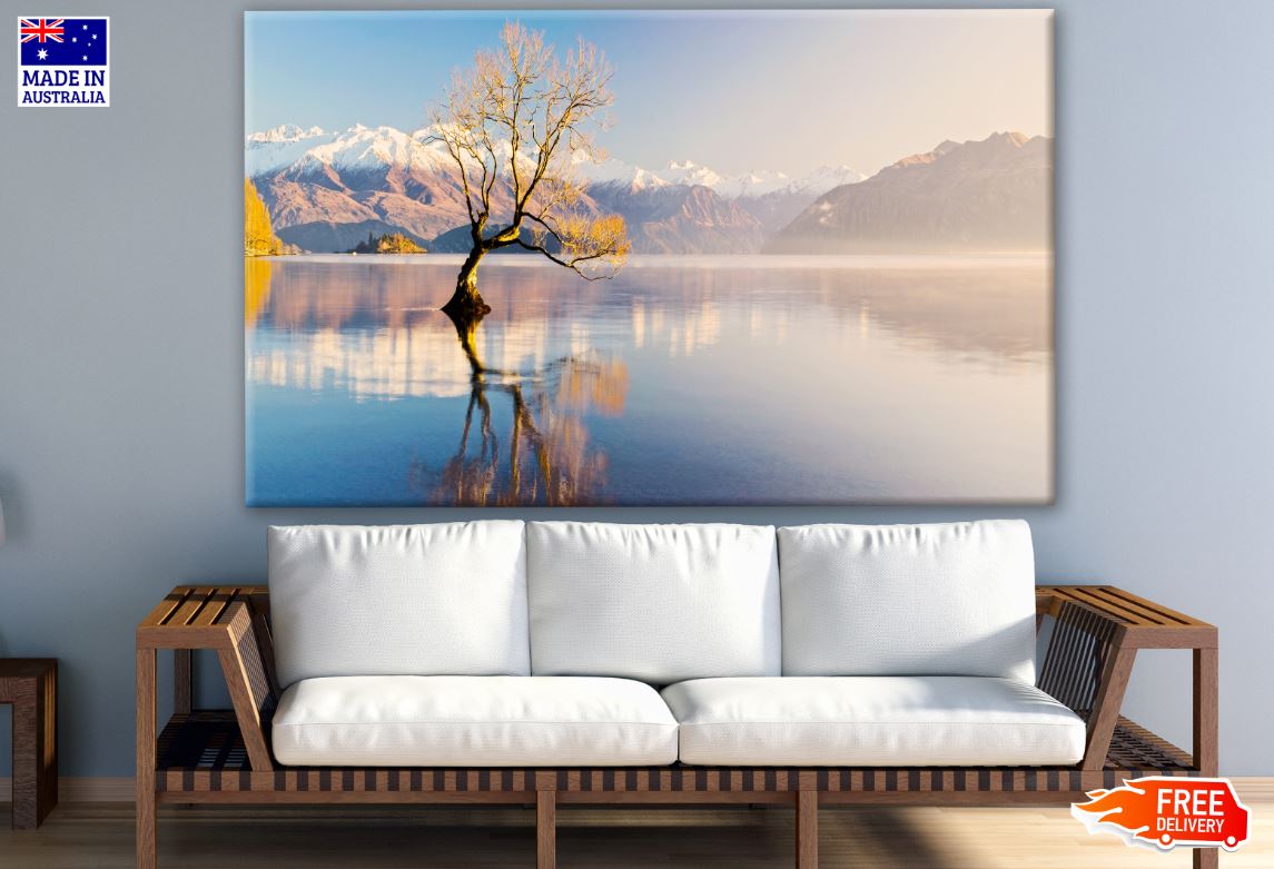 Tree in A Lake Photograph Print 100% Australian Made