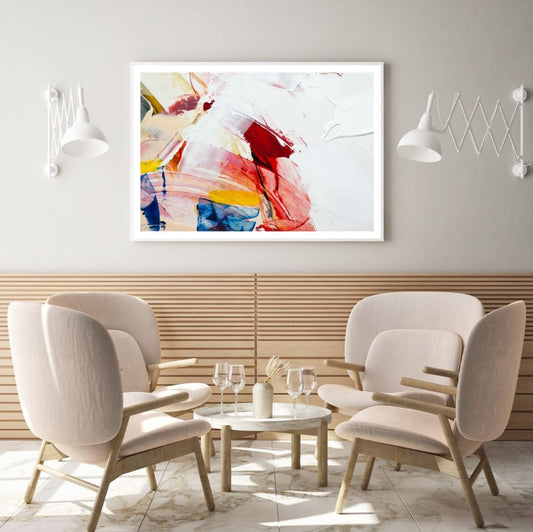 Colorful Abstract Painting Design Home Decor Premium Quality Poster Print Choose Your Sizes