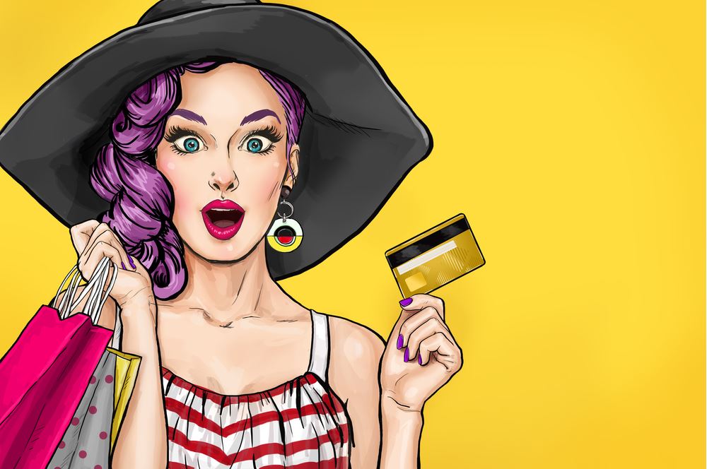 Girl Portrait Pop Art Design Home Decor Premium Quality Poster Print Choose Your Sizes