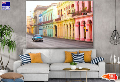 Colourful Buildings Photograph Print 100% Australian Made