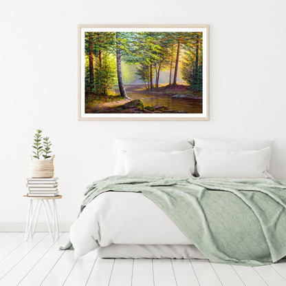 Nature Scenery Oil Painting Home Decor Premium Quality Poster Print Choose Your Sizes