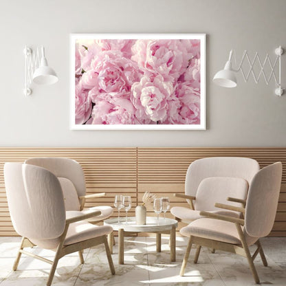 Pink Flowers Macro Photograph Home Decor Premium Quality Poster Print Choose Your Sizes