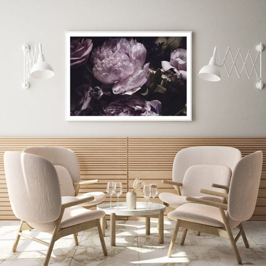 Pink Flowers Macro Photograph Home Decor Premium Quality Poster Print Choose Your Sizes