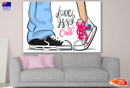 Boy Girl Legs & Shoes Art Print 100% Australian Made