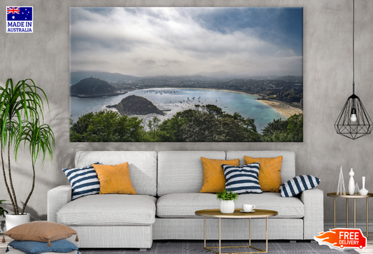 Rock Mountain & Sea Sky View Photograph Print 100% Australian Made