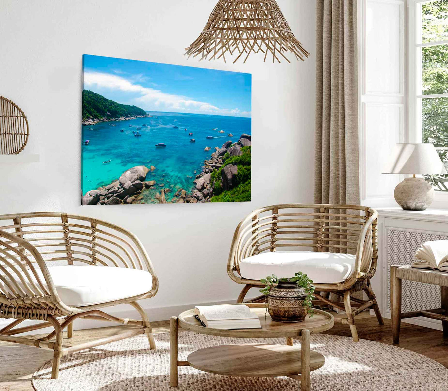 Bella Home Similan Tropical Island Thailand Print Canvas Ready to hang