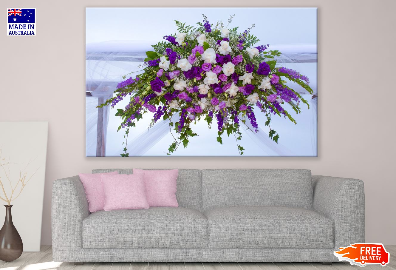 Colorful Rose Flower Bunch Photograph Print 100% Australian Made