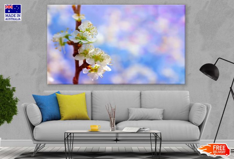 Blossoming Almond Branc Print 100% Australian Made