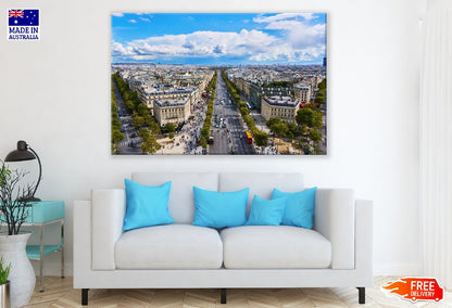 Paris City, France Skyline Photography Print 100% Australian Made