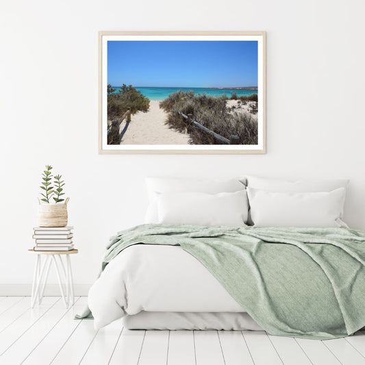 Sea Scenery View Photograph Home Decor Premium Quality Poster Print Choose Your Sizes