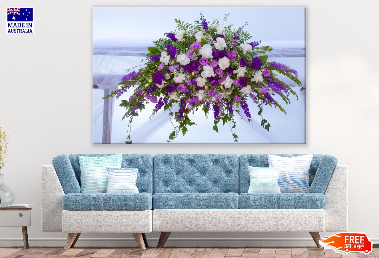 Colorful Rose Flower Bunch Photograph Print 100% Australian Made