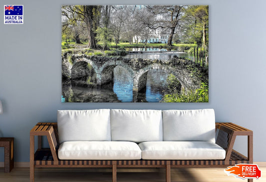 Wimbledon Park & Bridge Photograph Print 100% Australian Made