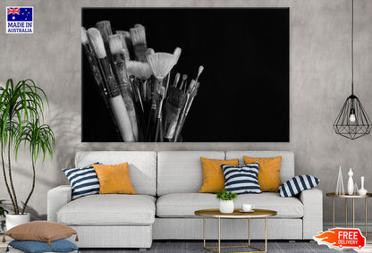 Painting Brush B&W Photograph Print 100% Australian Made