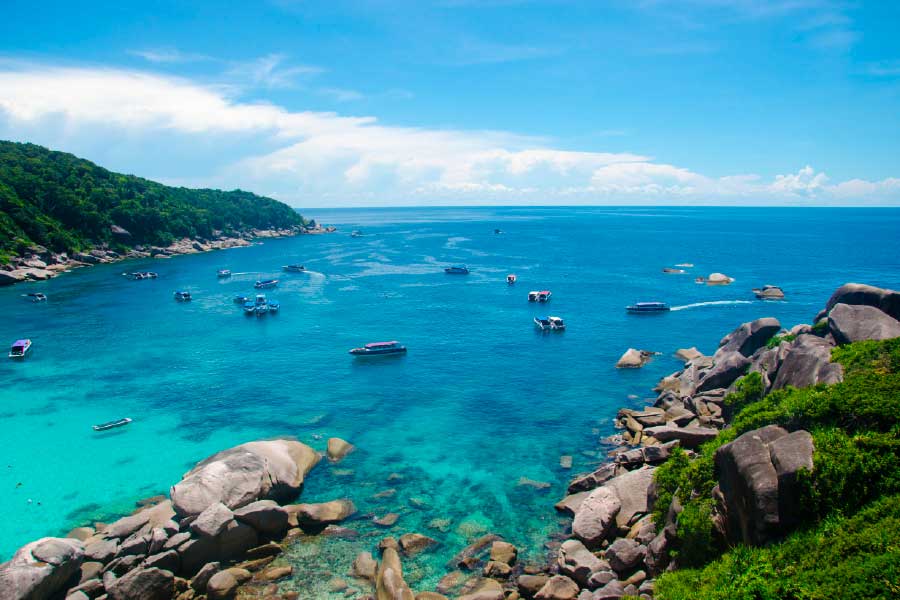 Bella Home Similan Tropical Island Thailand Print Canvas Ready to hang